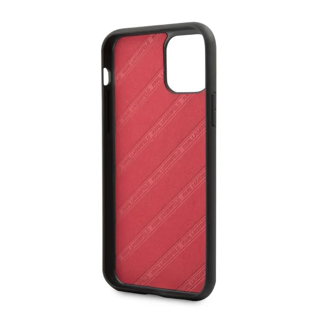 Husa Karl Lagerfeld Rue St Gullaume iPhone 11 Pro Max Negru