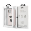 Husa Karl Lagerfeld Silicone pentru  iPhone 11 Pro Max, Roz