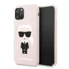 Husa Karl Lagerfeld Silicone pentru iPhone 11 Roz