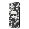 Husa Karl Lagerfeld TPU Flower pentru iPhone 11 Pro Negru