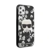 Husa Karl Lagerfeld TPU Flower pentru iPhone 11 Pro Negru