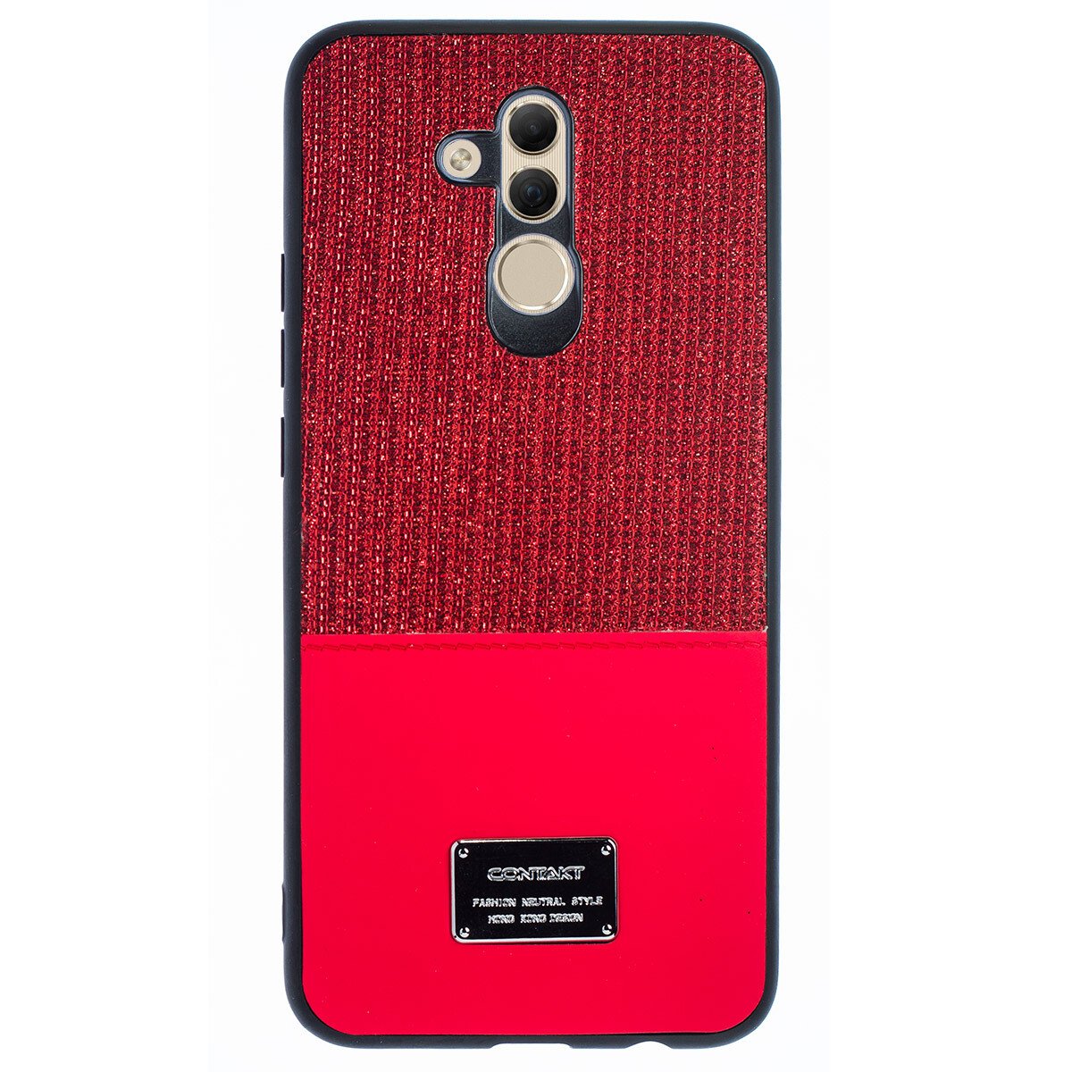 Husa Magnetica Huawei Mate 20 Lite, Rosu Glitter CTK thumb