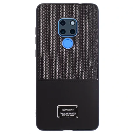 Husa Magnetica Huawei Mate 20 Negru Glitter CTK
