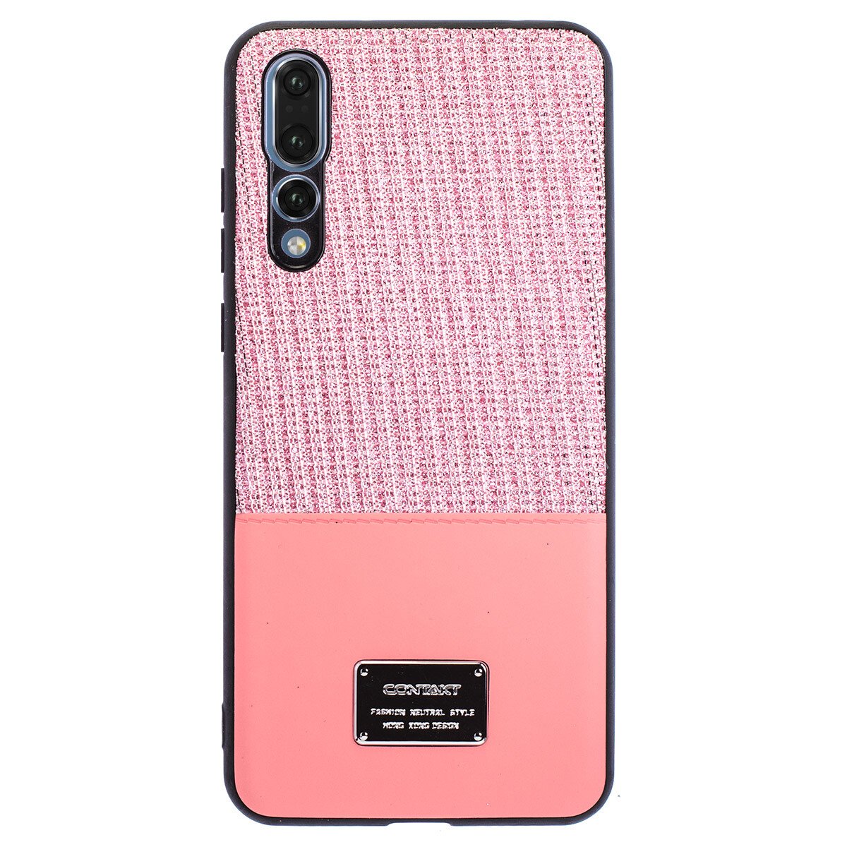 Husa Magnetica Huawei P20 Pro, Roz Glitter CTK thumb