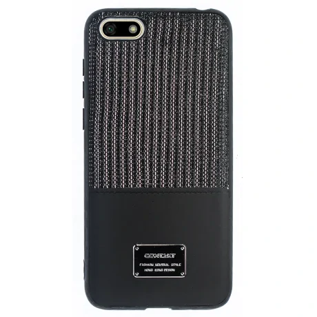 Husa Magnetica Huawei Y5 Prime 2018, Negru Glitter CTK