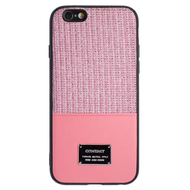 Husa Magnetica iPhone 6/6s, Roz Glitter CTK