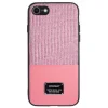 Husa Magnetica iPhone 7/8/SE 2, Roz Glitter CTK