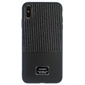 Husa Magnetica iPhone XS Max, Negru Glitter CTK