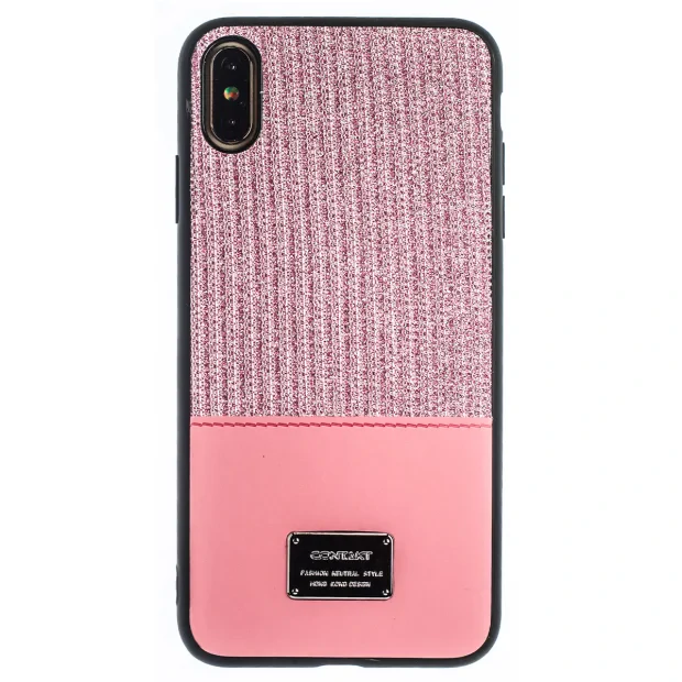 Husa Magnetica iPhone XS Max, Roz Glitter CTK