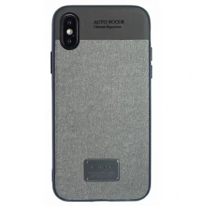Husa iPhone X/XS, Gri CTK