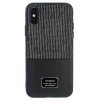 Husa Magnetica iPhone X/XS, Negru Glitter CTK