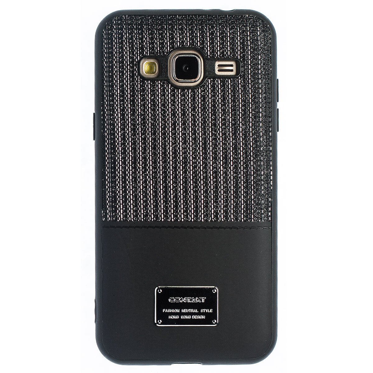 Husa Magnetica Samsung Galaxy J3 2016, Negru Glitter CTK thumb