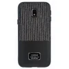 Husa Magnetica Samsung Galaxy J3 2017, Negru Glitter CTK