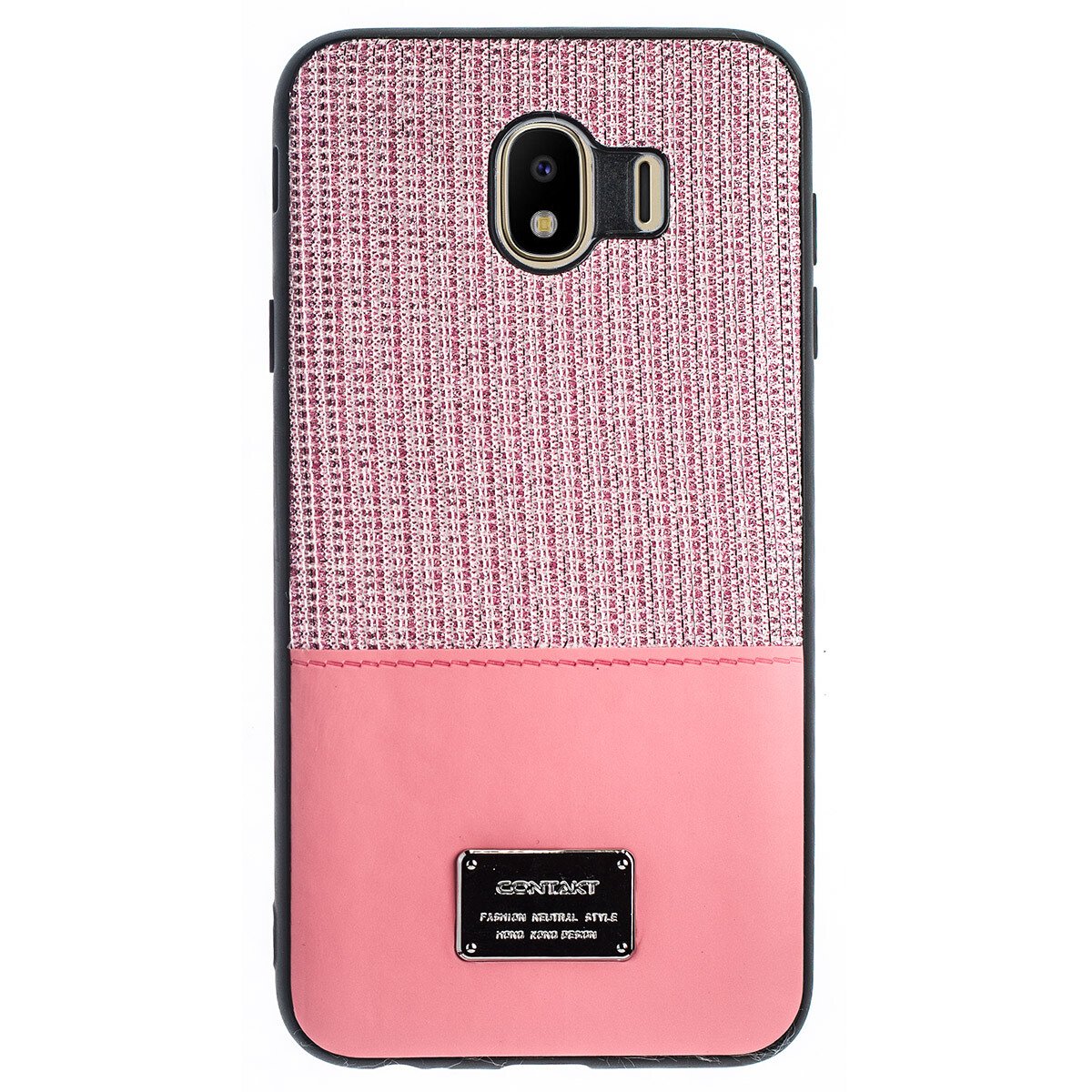 Husa Magnetica Samsung Galaxy J4 2018, Roz Glitter CTK thumb