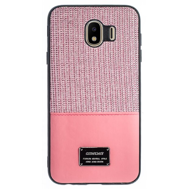 Husa Magnetica Samsung Galaxy J4 2018, Roz Glitter CTK