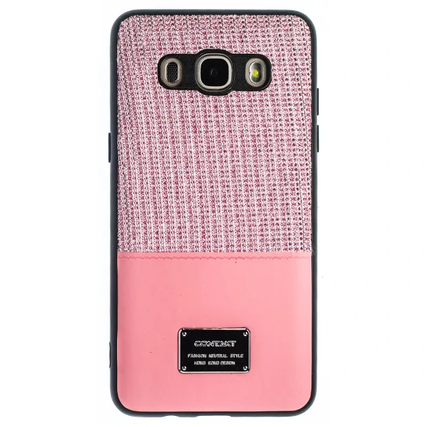 Husa Magnetica Samsung Galaxy J5 2016, Roz Glitter CTK