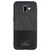Husa Magnetica Samsung Galaxy J6 Plus, Negru Glitter CTK