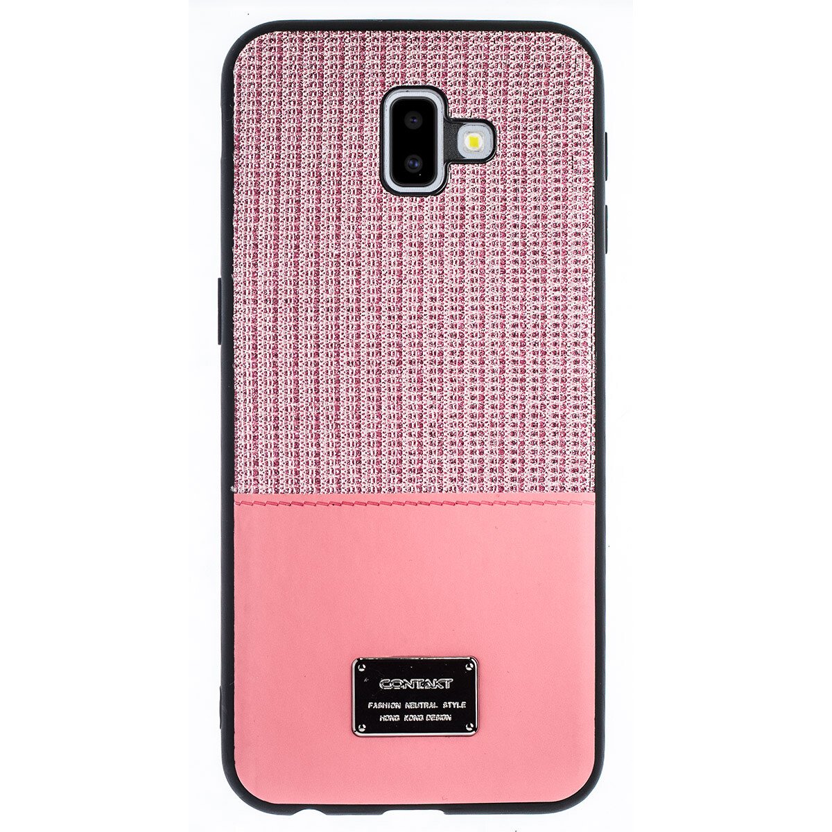 Husa Magnetica Samsung Galaxy J6 Plus, Roz Glitter CTK thumb