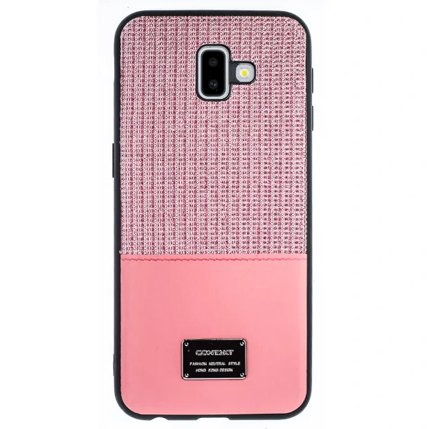 Husa Magnetica Samsung Galaxy J6 Plus, Roz Glitter CTK