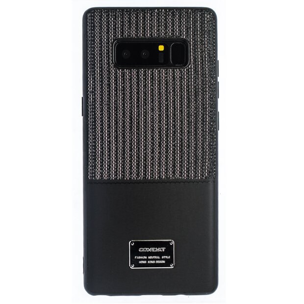 Husa Magnetica Samsung Galaxy Note 8, Negru Glitter CTK