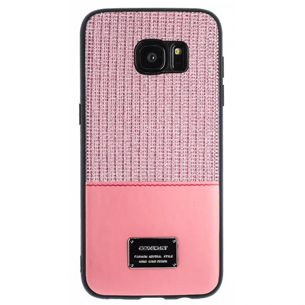 Husa Magnetica Samsung Galaxy S7 Edge, Roz Glitter CTK