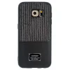 Husa Magnetica Samsung Galaxy S7, Negru Glitter CTK