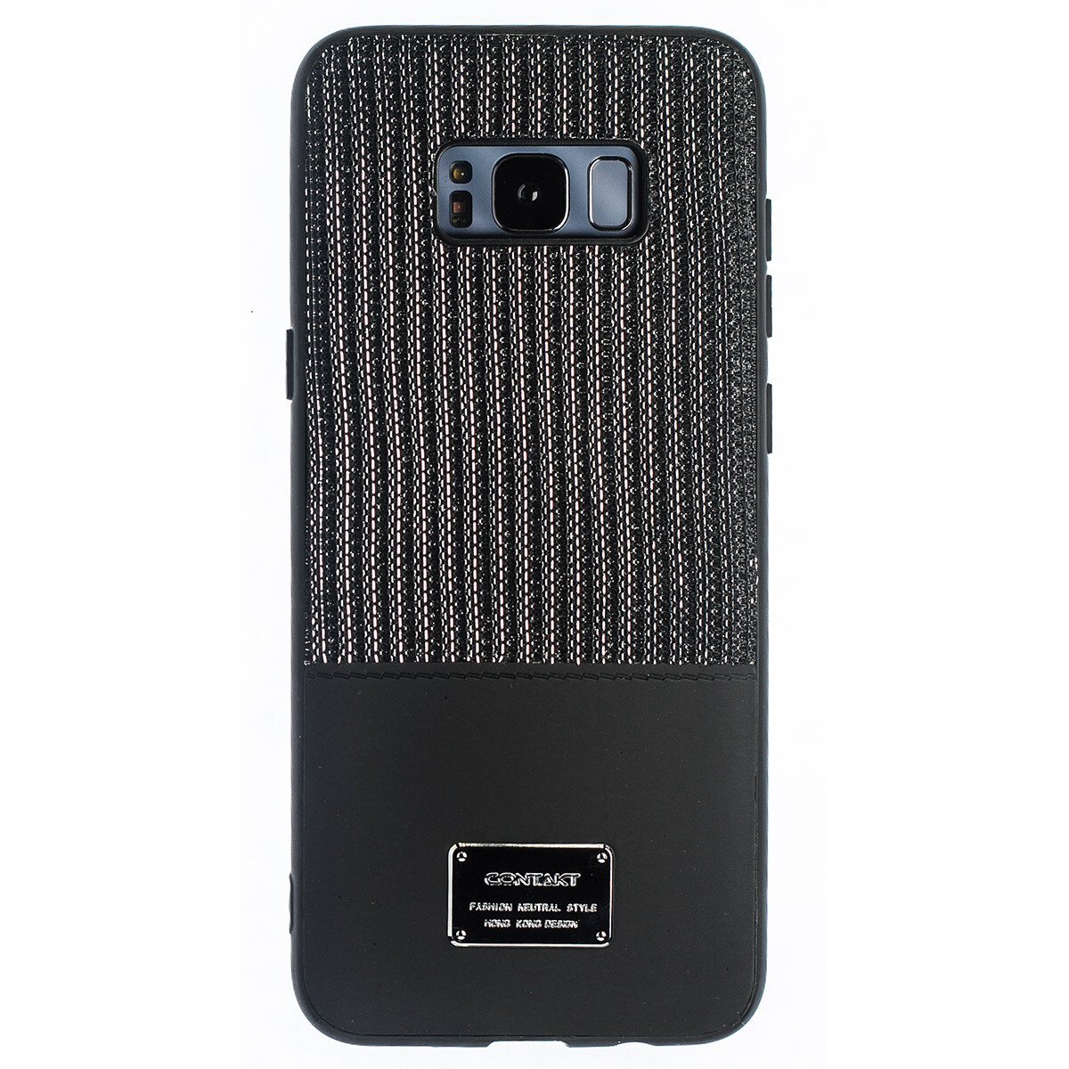 Husa Magnetica Samsung Galaxy S8 Plus, Negru Glitter CTK thumb