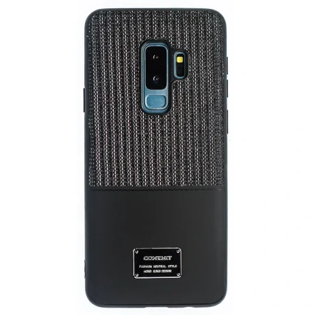 Husa Magnetica Samsung Galaxy S9 Plus, Negru Glitter CTK