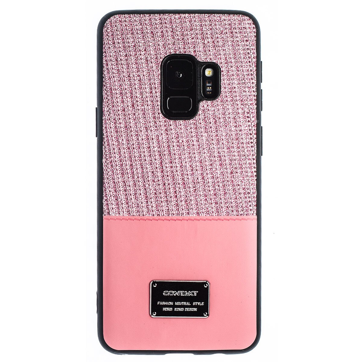 Husa Magnetica Samsung Galaxy S9, Roz Glitter CTK thumb