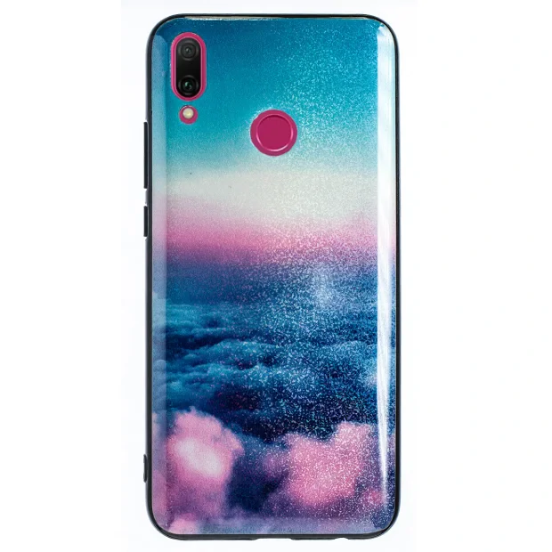 Husa Oglinda Huawei Y9 2019 Sky