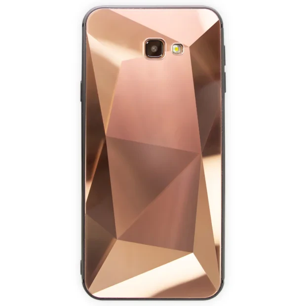 Husa Oglinda Prism Samsung Galaxy J4 Plus 2018 Roz Gold