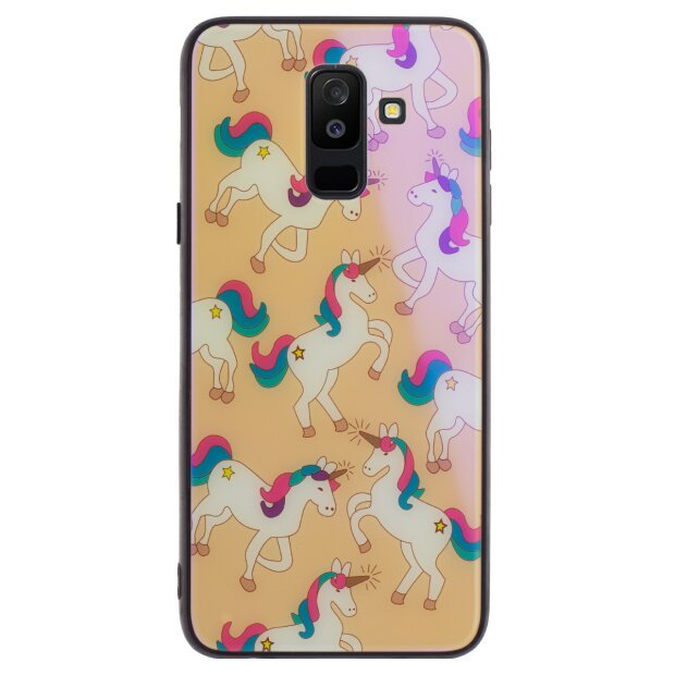 Husa Oglinda Samsung Galaxy A6 Plus 2018, Unicorn