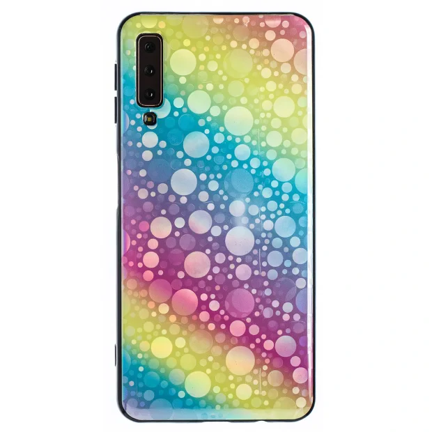 Husa Oglinda Samsung Galaxy A7 2018 Rainbow