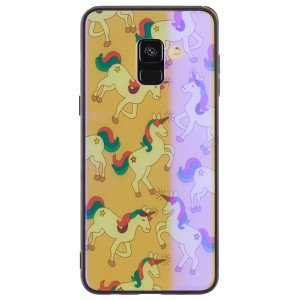 Husa Oglinda Samsung Galaxy A8 2018, Unicorn