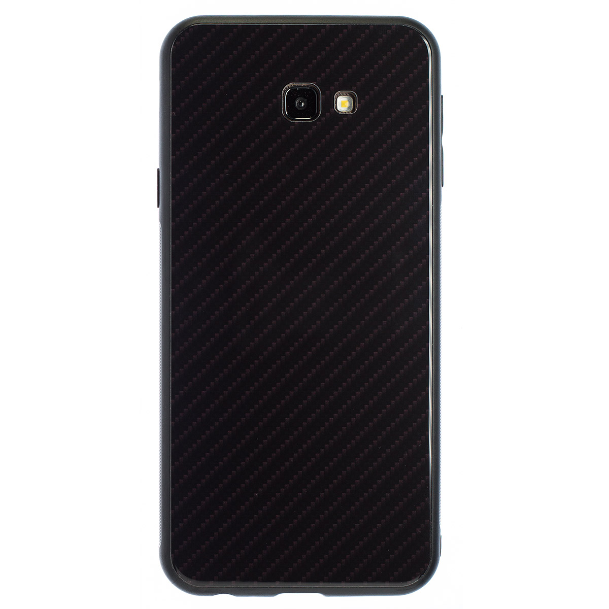 Husa Oglinda Samsung Galaxy J4 Plus, Negru Caro thumb