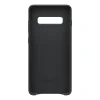 Husa Originala Samsung Galaxy S10 Plus Black Leather Cover 