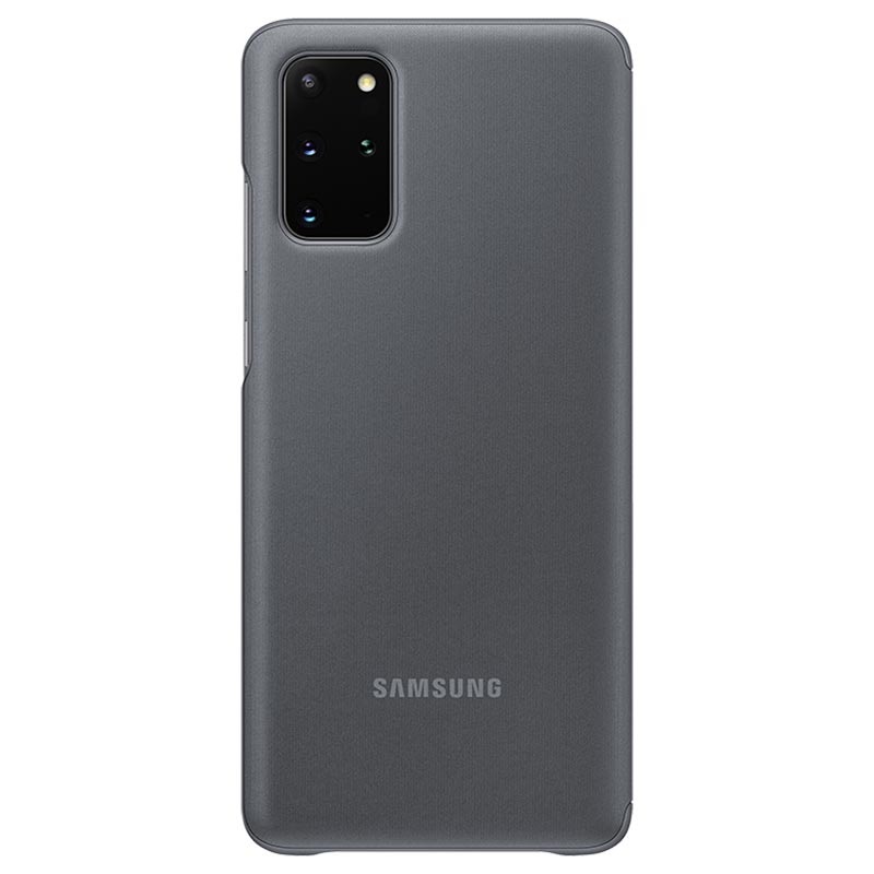 Husa Originala Samsung Galaxy S20 Plus, S-View Clear, Gri thumb