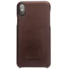 Husa piele iPhone X/Xs 5.8&#039;&#039; Qialino Maro Inchis