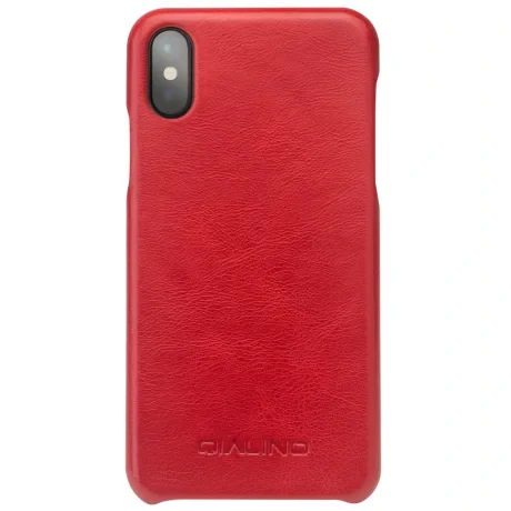 Husa piele iPhone X/Xs 5.8&#039;&#039; Qialino Rosie