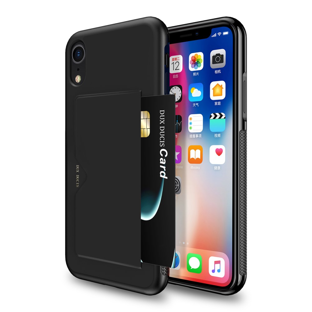 Husa Pocard Series iPhone XR Dux Ducis Neagra thumb