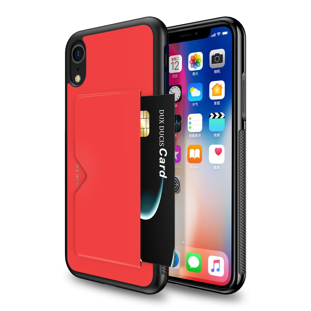 Husa Pocard Series iPhone XR Rosu Dux Ducis thumb