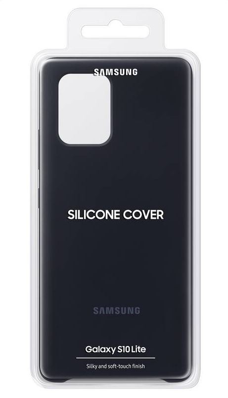 Husa Samsung Cover Silicone pentru Samsung Galaxy S10 Lite Black thumb