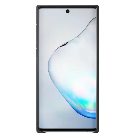 Husa Samsung Galaxy Note 10 Black Leather Cover Samsung