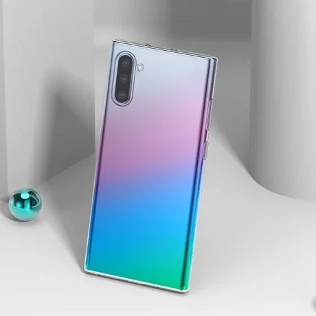 Husa Samsung Galaxy Note 10 Transparent Light TPU Hoco