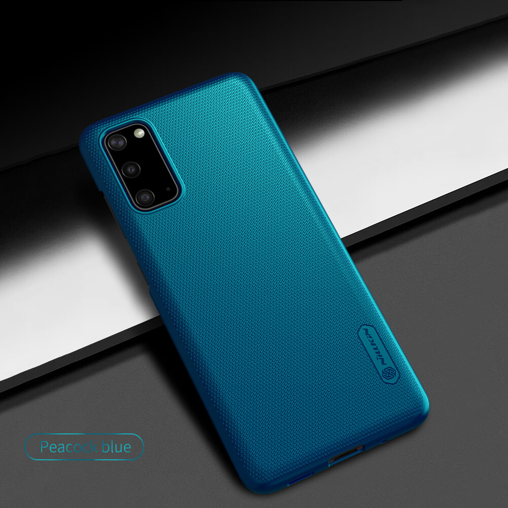 Husa Samsung Galaxy S20, Super Frosted Albastru, Nillkin thumb