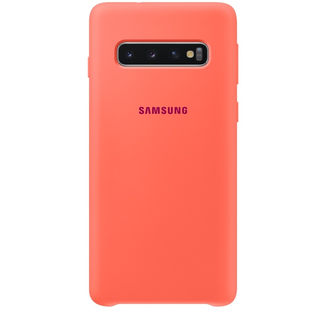 Husa Silicon Cover pentru Samsung Galaxy S10 Pink thumb