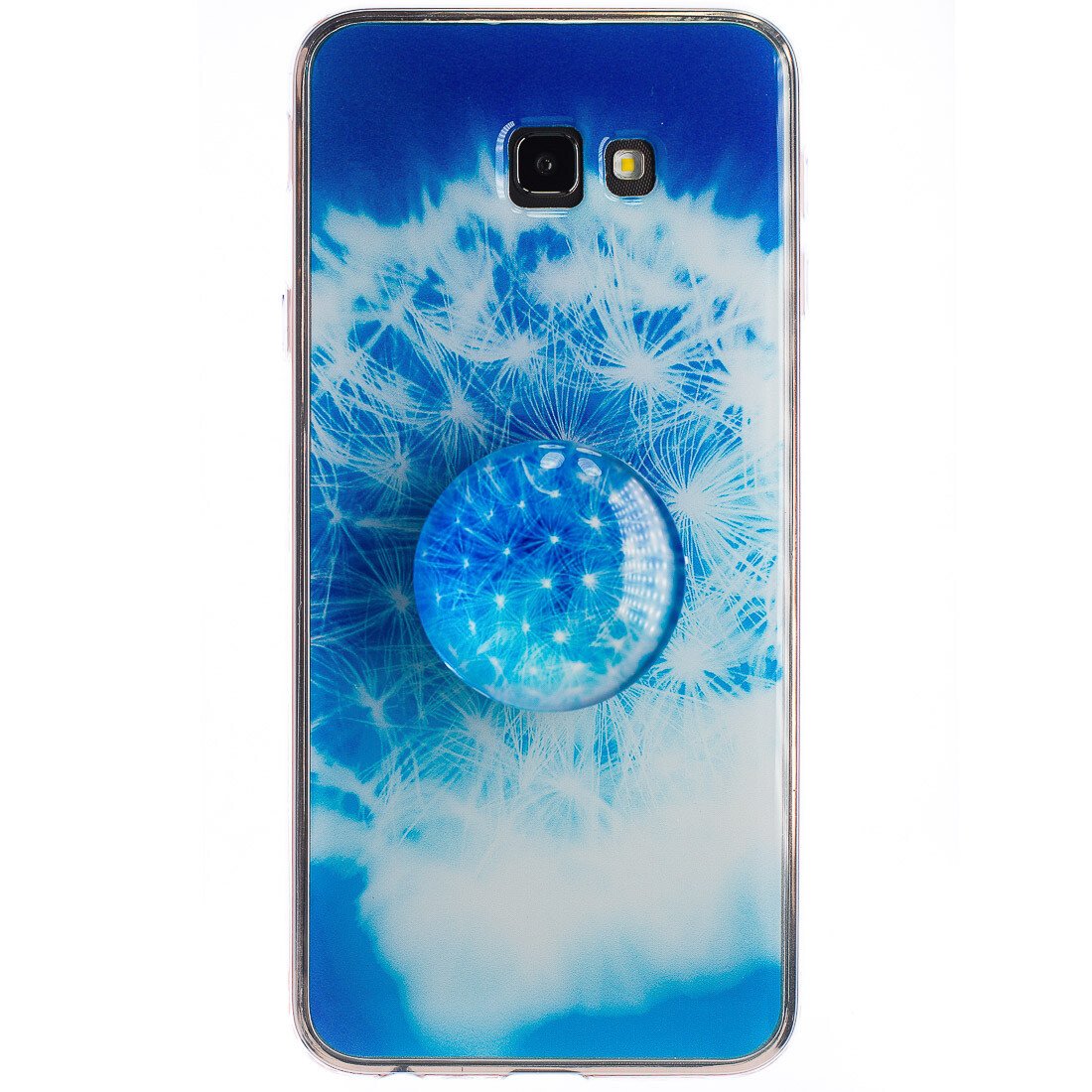 Husa Silicon cu suport Samsung Galaxy J4 Plus 2018, Floral thumb
