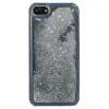 Husa Silicon Fashion iPhone 7/8/SE 2, Argintie Liquid