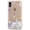 Husa Silicon Fashion iPhone X/XS,  Liquid Argintie