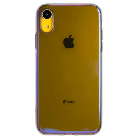 Husa Silicon Glow iPhone XR, Baseus Negru